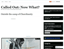 Tablet Screenshot of called-out.com